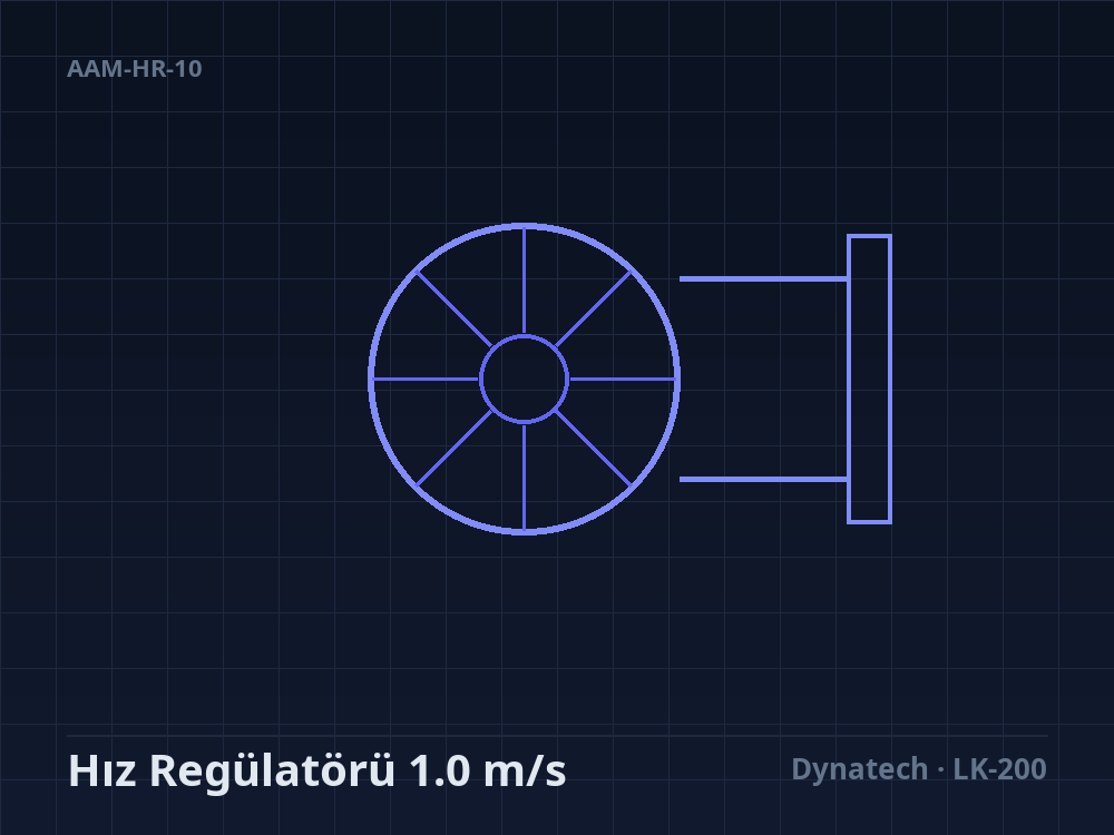 Hız Regülatörü 1.0 m/s